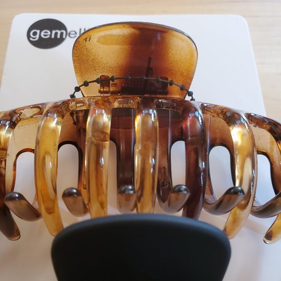 Gemelli Jenna Clip Set - Black and Tortoise - Picture 4 of 6